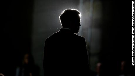 CHICAGO, IL - JUNE 14: Engineer and tech entrepreneur Elon Musk of The Boring Company listens as Chicago Mayor Rahm Emanuel talks about constructing a high speed transit tunnel at Block 37 during a news conference on June 14, 2018 in Chicago, Illinois. Musk said he could create a 16-passenger vehicle to operate on a high-speed rail system that could get travelers to and from downtown Chicago and O&#39;hare International Airport under twenty minutes, at speeds of over 100 miles per hour. (Photo by Joshua Lott/Getty Images)